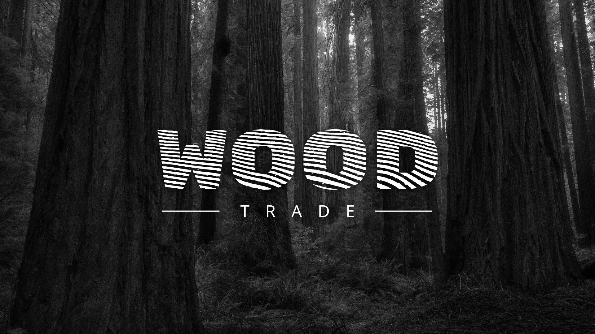 Разработка логотипа для компании «Wood Trade» в Хотьково