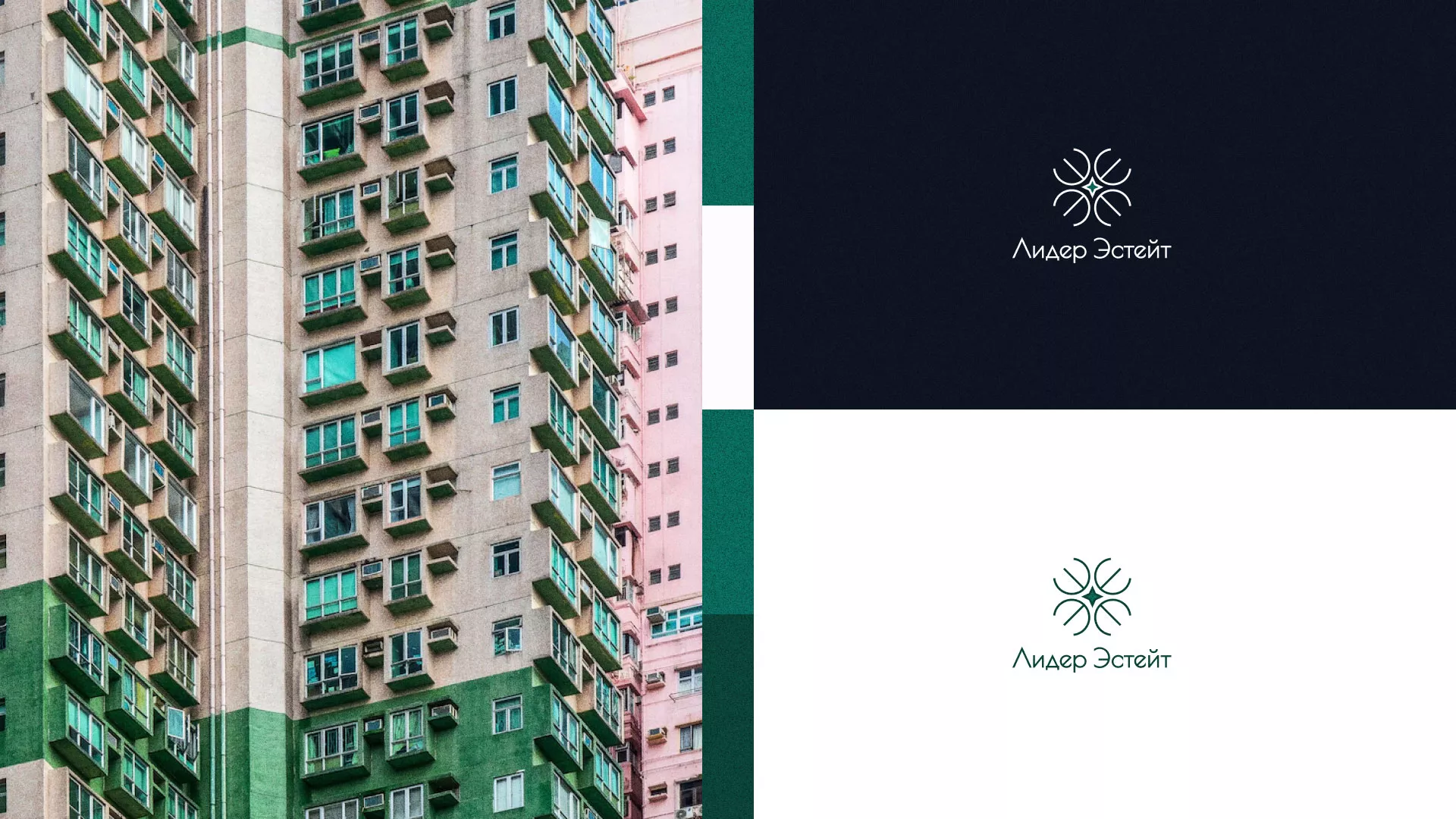 Создание логотипа компании «Лидер Эстейт» в Хотьково