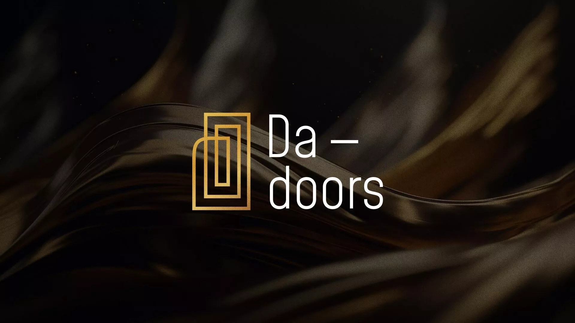 Разработка логотипа для компании «DA-DOORS» в Хотьково